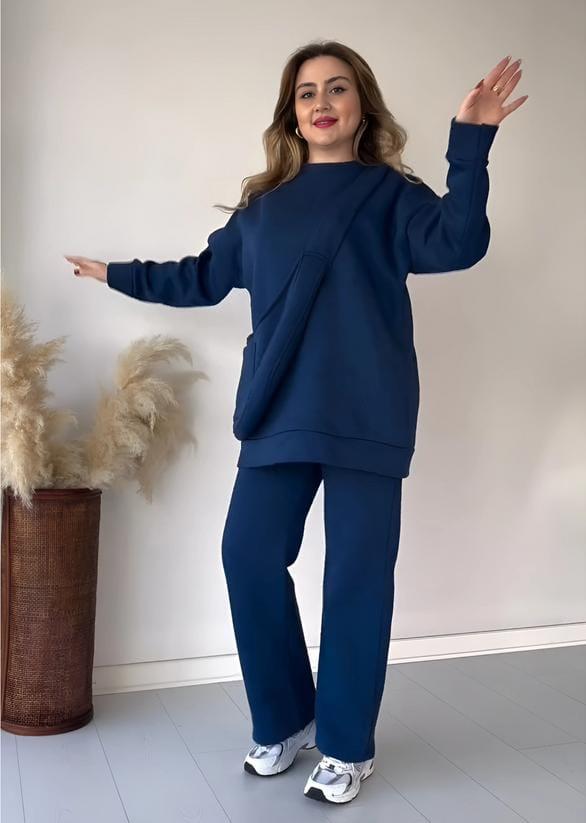 *Winter Fleece Tracksuit With Bag*