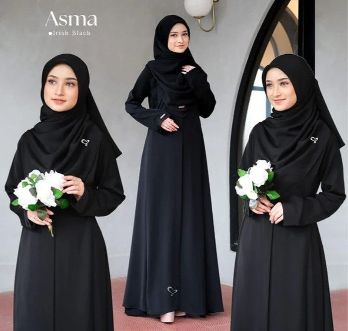 New Asma abaya With Stollar