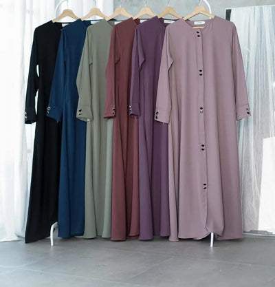 New Elegant Abaya With Stollar